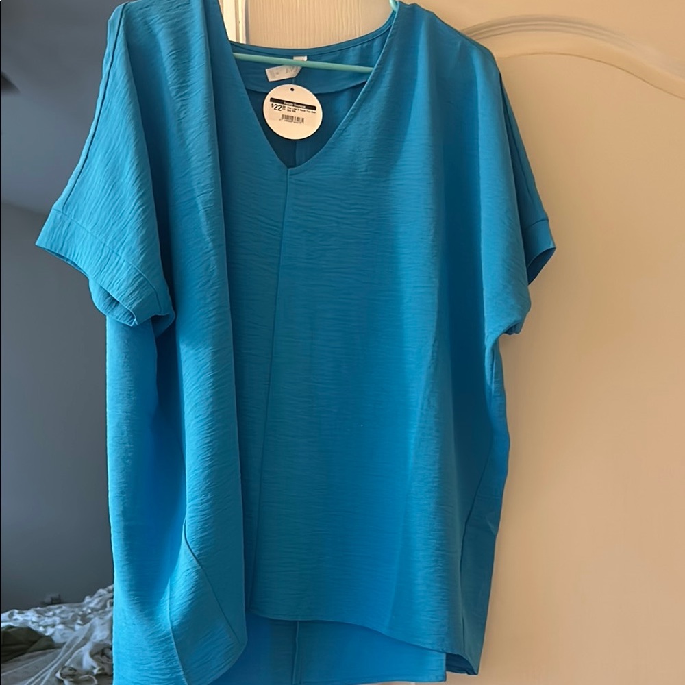 Vibrant Blue Women's Top